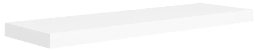 vidaXL Ράφια Τοίχου 4 τεμ. Άσπρα 80x23,5x3,8 εκ. MDF