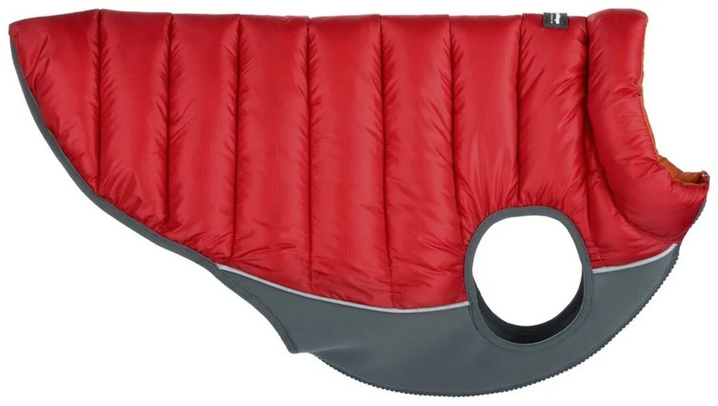 Παλτό Σκύλου Red Dingo Puffer 40 cm Πορτοκαλί/Κόκκινο