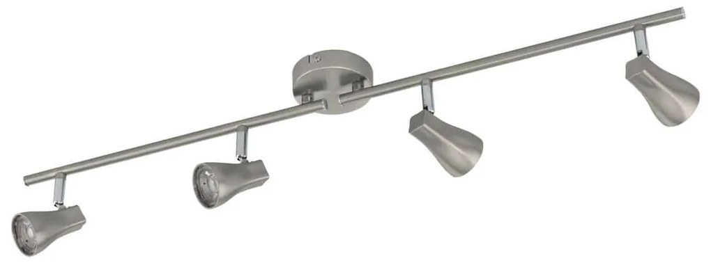 Φωτιστικό Σποτ Led Chromium 97826 Tiberio 1 Eglo Metal, Plastic