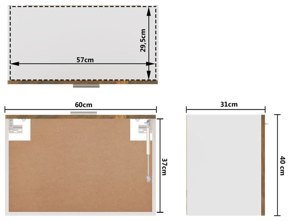 ΝΤΟΥΛΑΠΙ ΚΡΕΜΑΣΤΟ ΚΑΠΝΙΣΤΗ ΔΡΥΣ 60X31X40 ΕΚ. ΕΠΕΞΕΡΓΑΣΜΕΝΟ ΞΥΛΟ 815591