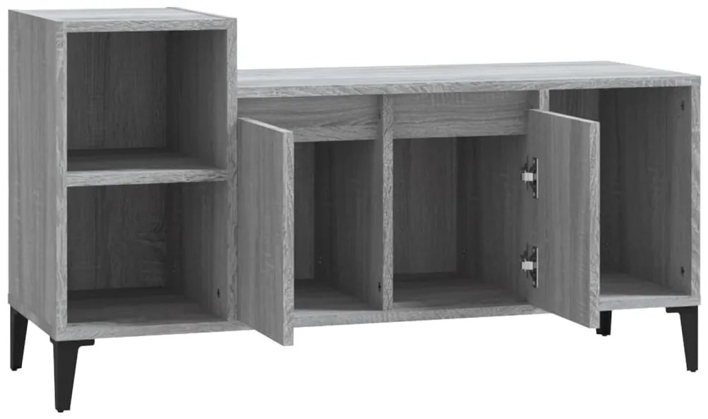 vidaXL Έπιπλο Τηλεόρασης Γκρι Sonoma 100x35x55 εκ. από Επεξεργ. Ξύλο