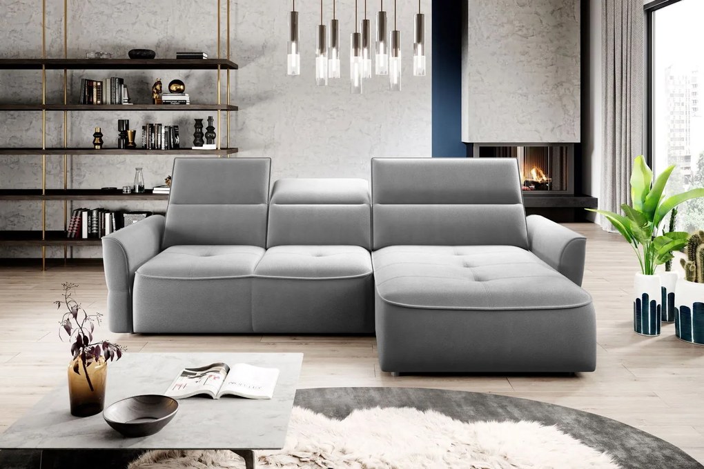 Γωνιακός καναπές Morello Mini-Gkri-Δεξιά