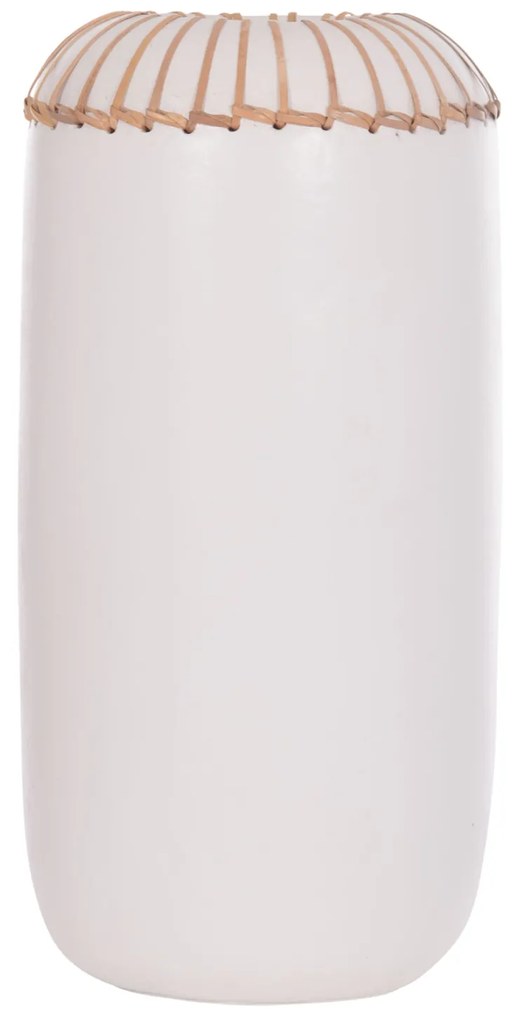 ΕΠΙΤΡΑΠΕΖΙΟ ΔΙΑΚΟΣΜΗΤΙΚΟ ΒΑΖΟ LENNOX HM4675.02S TΕΡΑΚΟΤΑ ΣΕ ΛΕΥΚΟ--Φ18x33Υεκ. (1 Τεμμάχια)