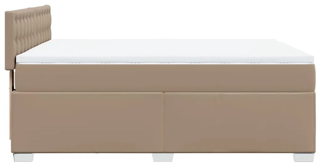 ΚΡΕΒΑΤΙ BOXSPRING ΜΕ ΣΤΡΩΜΑ ΚΑΠΟΥΤΣΙΝΟ 140X190ΕΚ.ΑΠΟ ΣΥΝΘ.ΔΕΡΜΑ 3288423