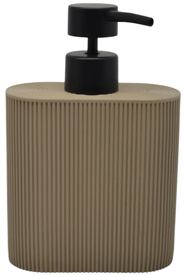 Ντισπένσερ Ριγέ Taupe Polyester 10.5x5x16.5cm ANKOR