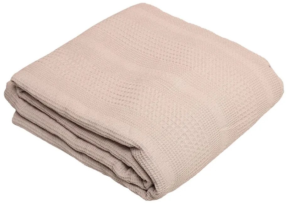 Κουβέρτα Βρεφική Αλέξα Πικέ Linen Viopros Κούνιας 120x160cm 100% Βαμβάκι