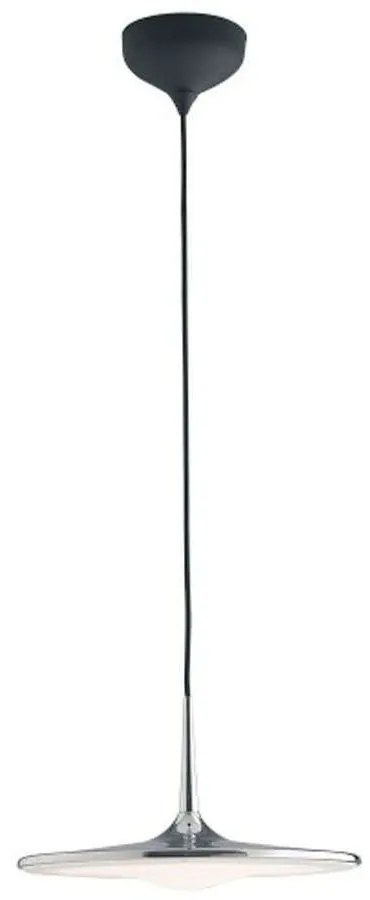 Φωτιστικό Οροφής Ikon LED-IKON-S CR Dimmable 36W Led 42,2x150cm Chrome Luce Ambiente Design Metal