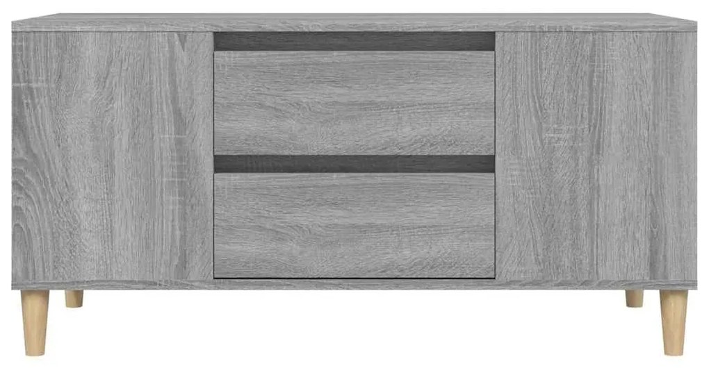 vidaXL Έπιπλο Τηλεόρασης Γκρι Sonoma 102x44,5x50εκ. Επεξεργασμένο Ξύλο