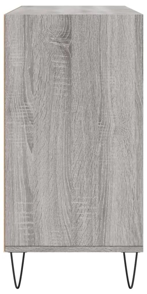 Ραφιέρα Γκρι Sonoma 103,5 x 35 x 70 εκ. από Επεξεργασμένο Ξύλο - Γκρι