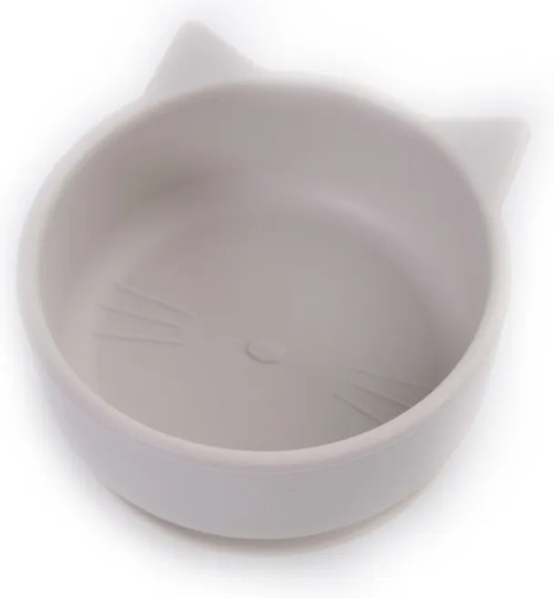 Μπωλ Σιλικόνης (12x11.5x5.7) Babywise Γατούλα SLW022 Grey