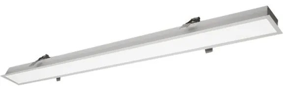 Γραμμικό Φωτιστικό Χωνευτό Viokef Station Ultra 3911-03086-3-U-D3 L860 3000K Dimmable Ασημί