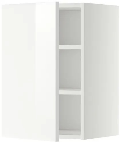 METOD ντουλάπι τοίχου με ράφια, 40x60 cm 794.532.01