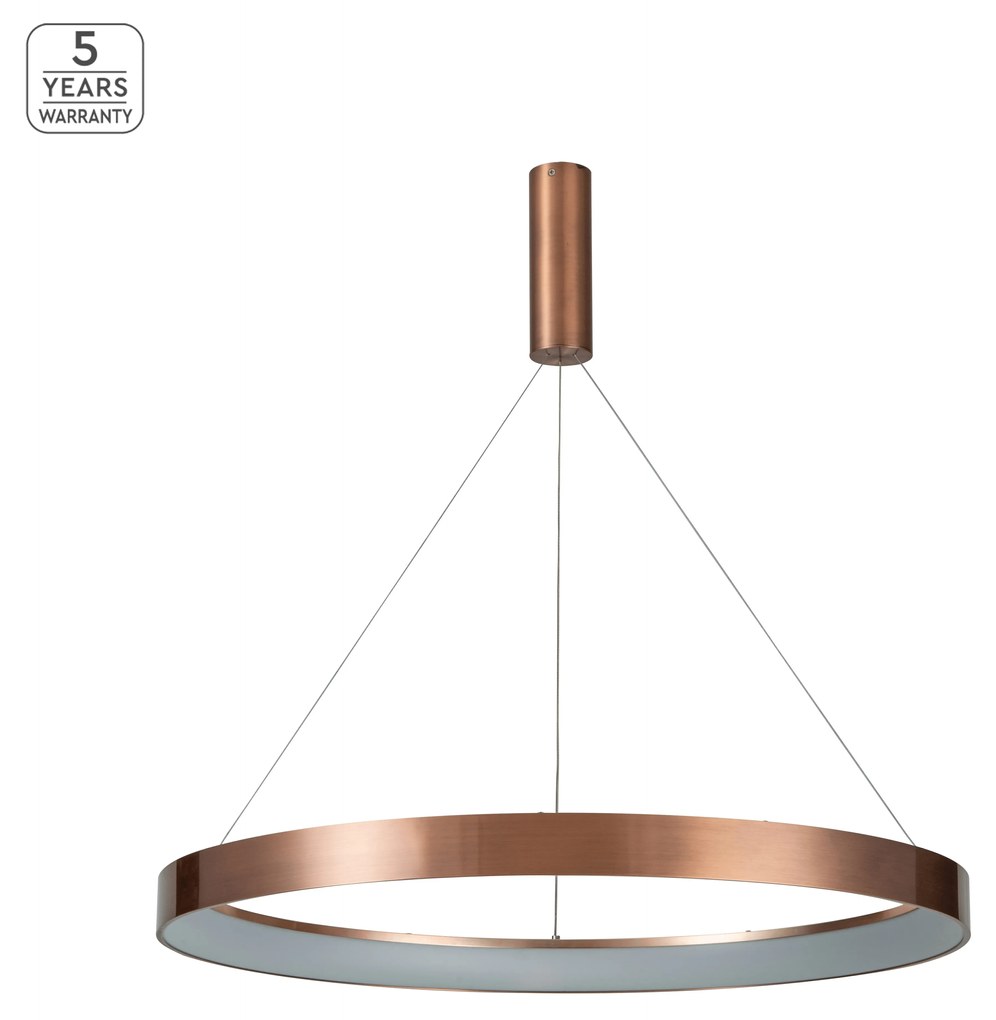 Γραμμικό Φωτιστικό SE LED 80 AMAYA PENDANT COPPER Δ5 - 51W - 100W - 77-8151