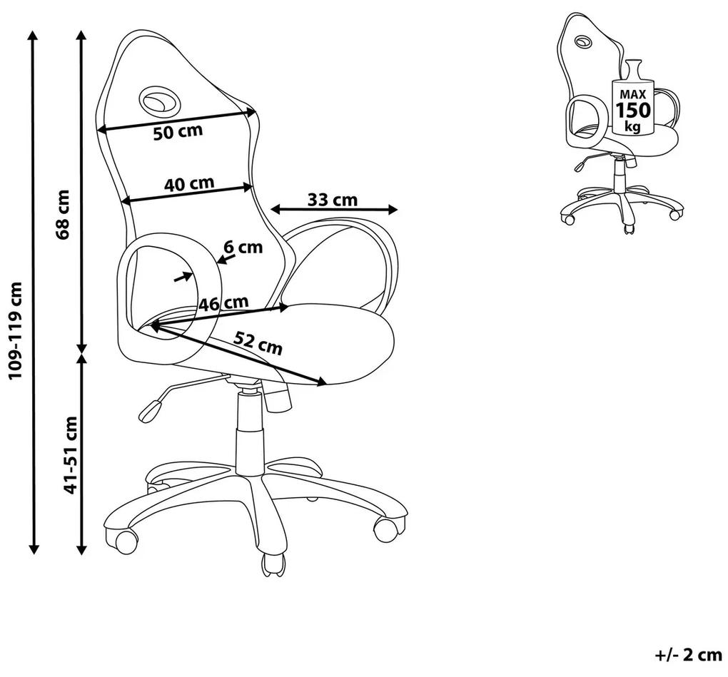 Καρέκλα γραφείου Berwyn 253, Μωβ, 109x67x67cm, 14 kg, Με μπράτσα, Με ρόδες, Μηχανισμός καρέκλας: Κλίση | Epipla1.gr