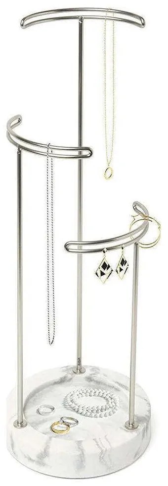 Stand Κοσμημάτων Tesora  299471-491 White-Silver Umbra Metal