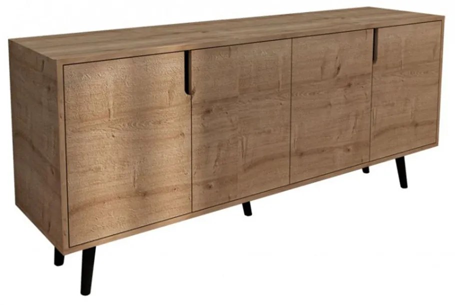 Μπουφές Sennan 197-000221 180x45x80cm Oak