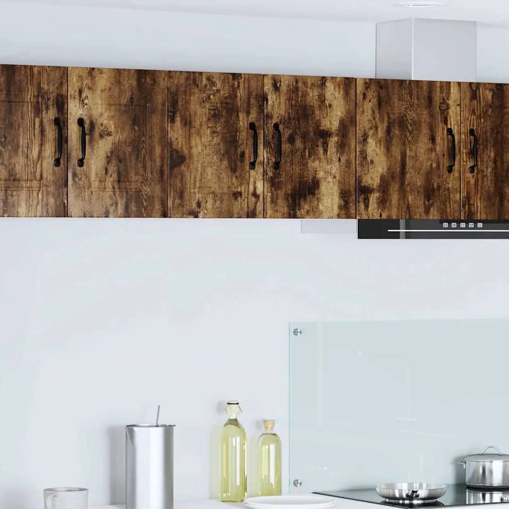 vidaXL Ντουλάπα Κουζίνας με ράφι Καπνιστό Δρύς 30 x 31 x 40 εκ.