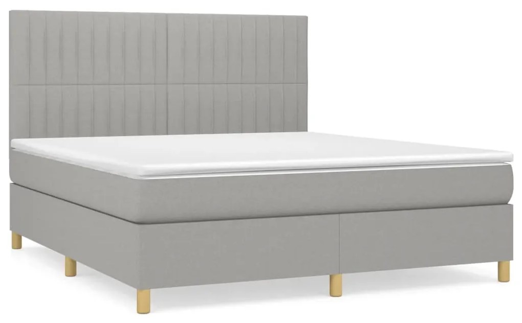 ΚΡΕΒΑΤΙ BOXSPRING ΜΕ ΣΤΡΩΜΑ ΑΝ. ΠΡΑΣΙΝΟ 160X200ΕΚ ΥΦΑΣΜΑΤΙΝΟ 3142505