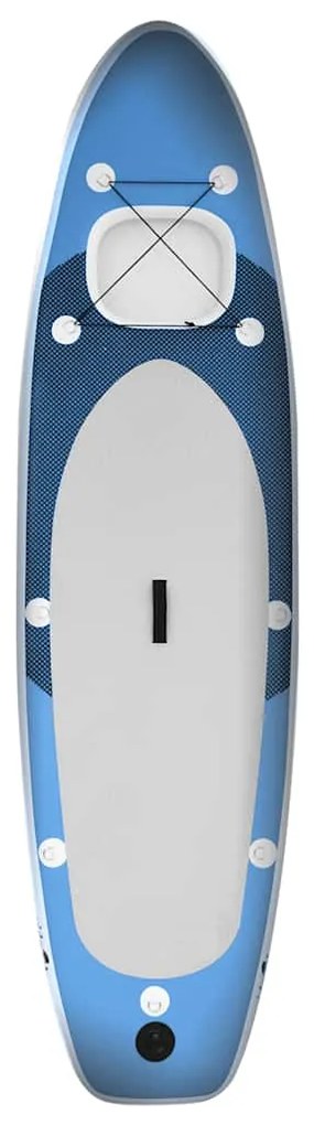 vidaXL Σανίδα SUP Φουσκωτή Σετ Θαλασσί 330 x 76 x 10 εκ.
