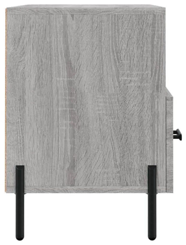vidaXL Έπιπλο Τηλεόρασης Γκρι Sonoma 80x36x50 εκ. από Επεξεργ. Ξύλο