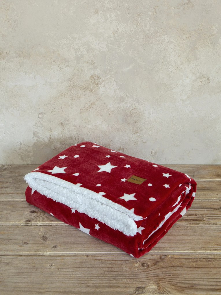 Κουβέρτα καναπέ 130x170 - Xmas Stars - Nima Home