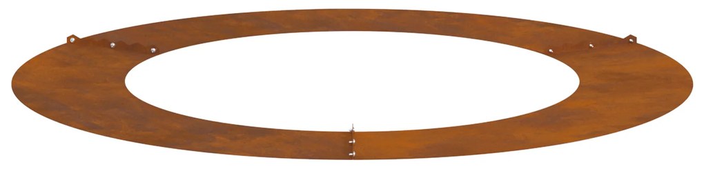 vidaXL Γλάστρα από Ατσάλι Corten Ατσάλι Corten Μεγάλη Διακοσμητικά Ένθετα