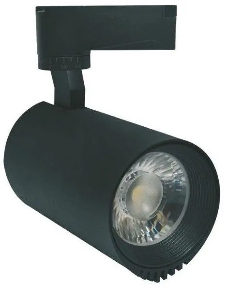 Σποτ Ράγας 2-line 20W Cob Round Space Lights 2.123.003 Μαύρο