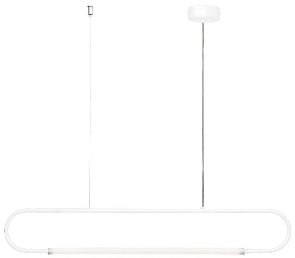 Φωτιστικό Οροφής - Ράγα 01368 7W LED 3000K 560Lm 95x15cm White Luma