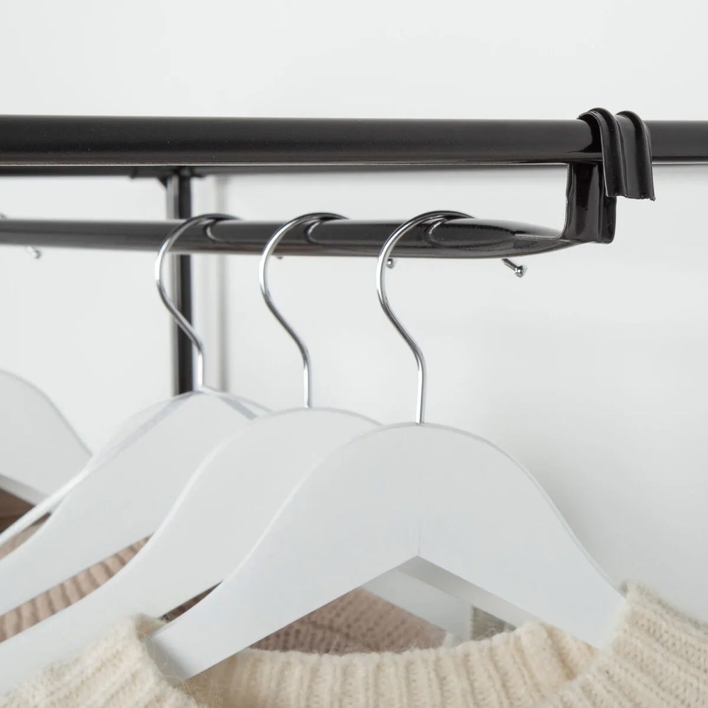 Ντουλάπα για τα ρπύχα Max Home Σκούρο γκρίζο 105 X 160 X 44 CM x2