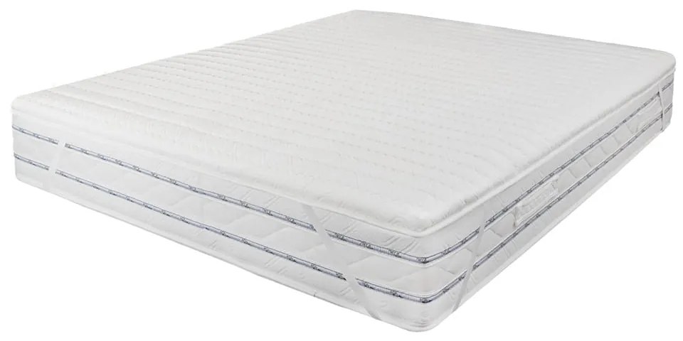 Latex Αντιβακτηριδιακό Ανώστρωμα με Πάχος 7cm Kyle 200x200 7cm Άσπρο