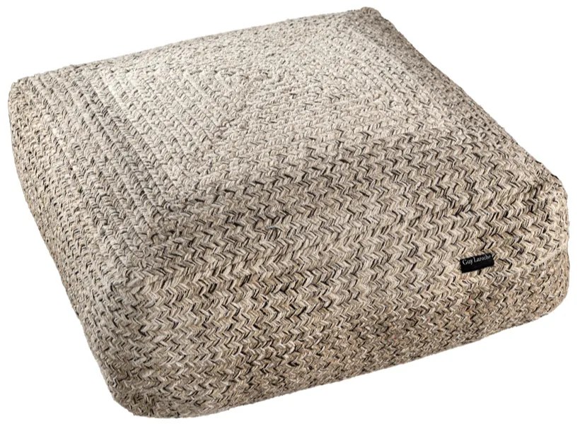Πουφ (50x50x25) Guy Laroche Boho Shades Wenge