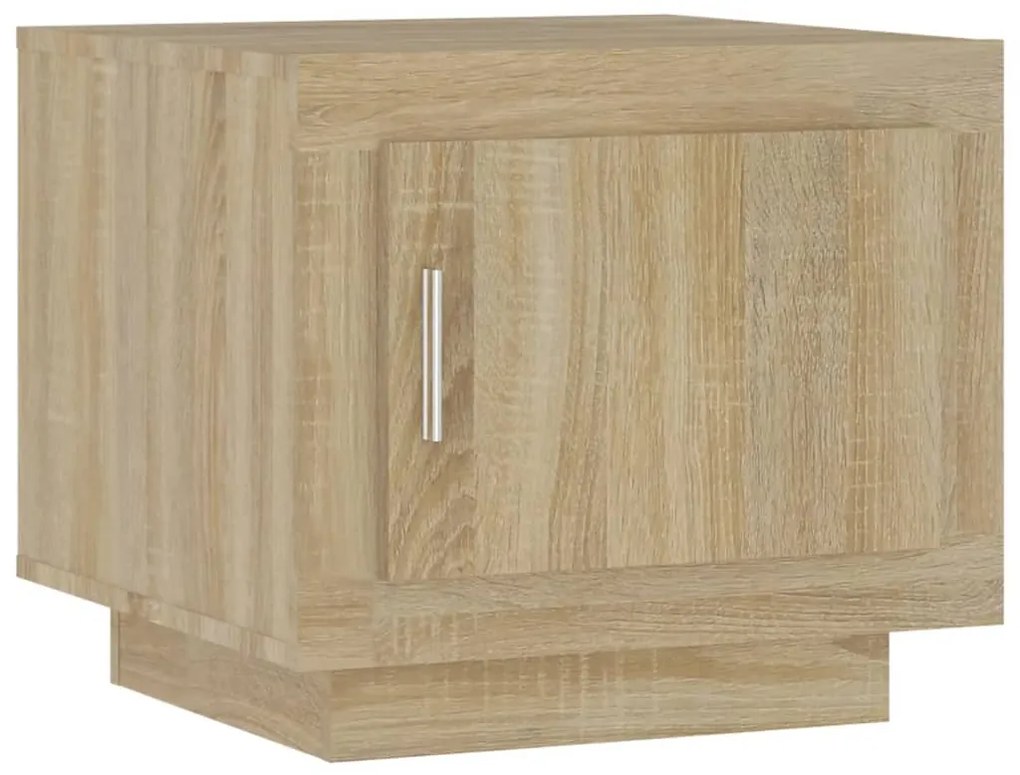 vidaXL Τραπεζάκι Σαλονιού Sonoma Δρυς 51x50x45 εκ. Επεξεργασμένο Ξύλο
