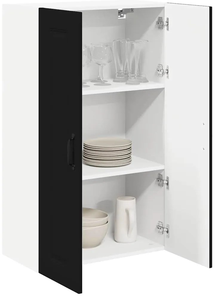 vidaXL Ντουλάπα Κουζίνας Μαύρο 60 x 31 x 100 εκ. Επεξεργασμένο ξύλο