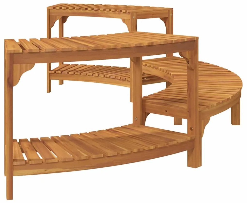 vidaXL Περίβλημα Ζεστής Μπανιέρας Ημι-Στρογγυλό 252 x 112 x 55,5 εκ.