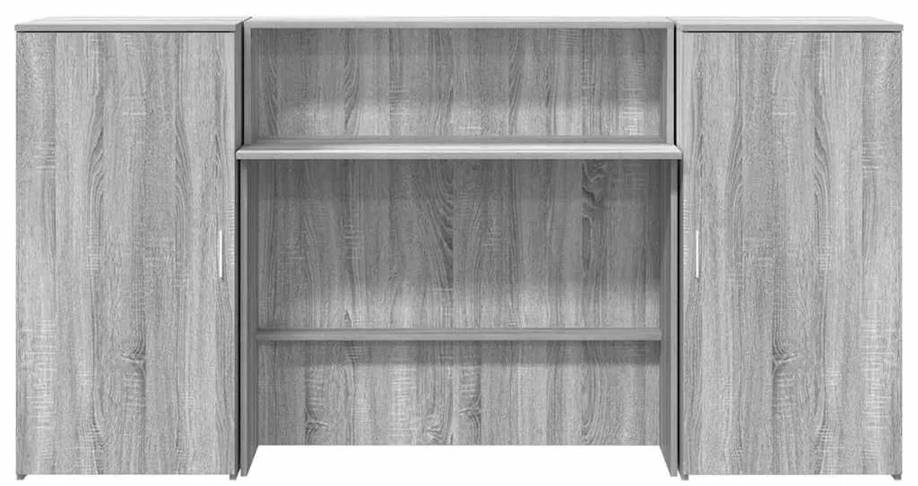 vidaXL Γραφείο υποδοχής 200x50x103,5 εκ. Επεξεργασμένο Ξύλο