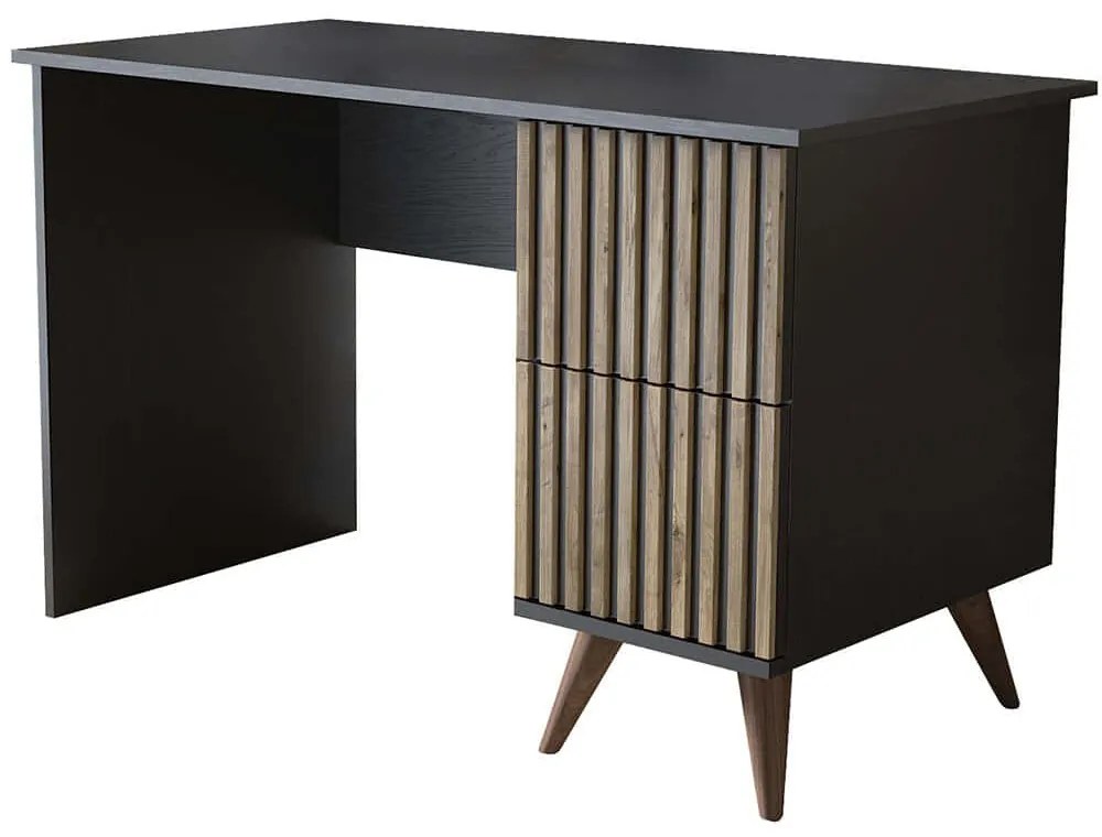 Γραφείο 787CDL1206 127x60x65cm Pine-Black