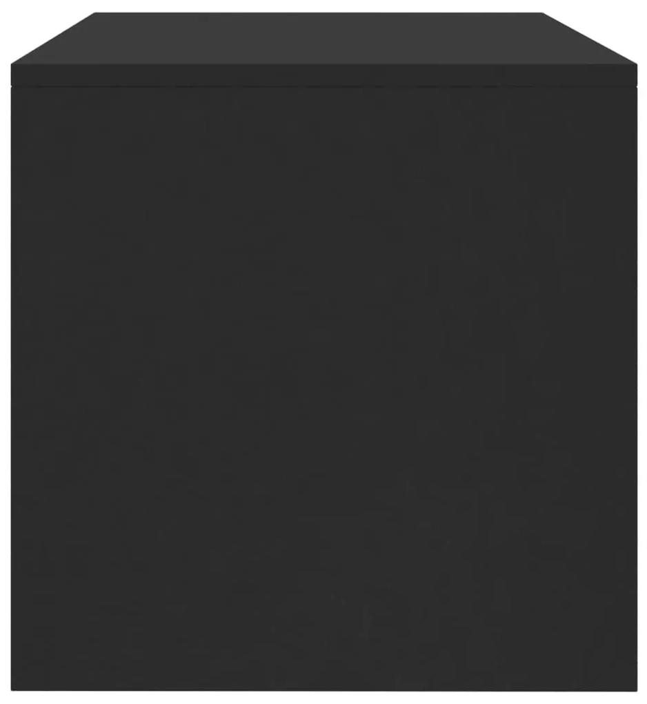 Έπιπλο Τηλεόρασης Μαύρο 120x40x40 εκ. από Μοριοσανίδα - Μαύρο