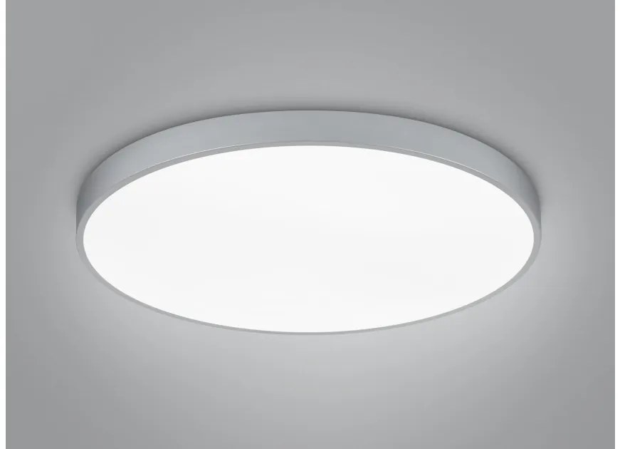Πλαφονιέρα Φωτιστικό Οροφής 2xLED 51W Τιτάνιο Dimmable 3CCT Waco 627417587 Trio Lighting-627417587-Ασημί 627417587