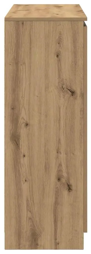 Συρταριέρα με Συρτάρια Τεχνίτης Δρυς 100,5x35x98,5 εκ. - Καφέ