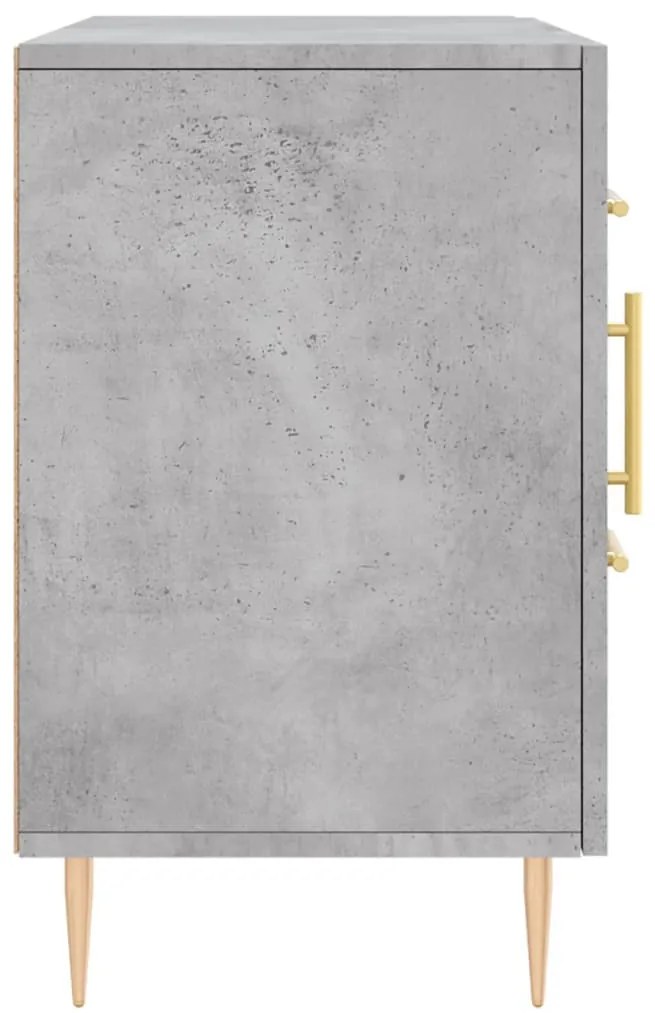 vidaXL Ντουλάπι Γκρι Σκυροδέματος 100 x 36 x 60 εκ. Επεξεργασμένο Ξύλο