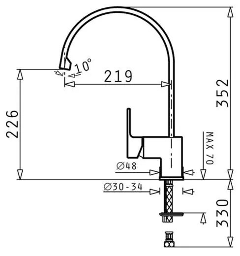 Μπαταρία κουζίνας Arioso Χρωμέ 5x22x35.2 εκ.