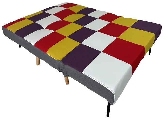SARA PATCHWORK ΥΦΑΣΜΑ ΚΑΝΑΠΕΣ/ΚΡΕΒΑΤΙ 134Χ80ΕΚ.