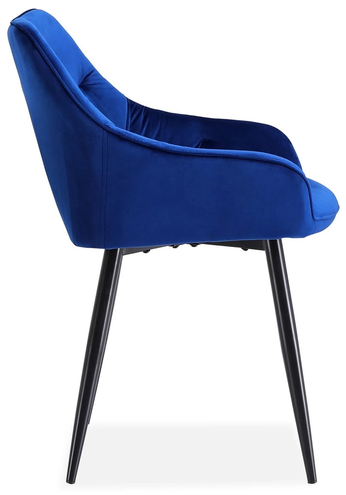 K487 chair dark blue DIOMMI V-CH-K/487-KR-GRANATOWY