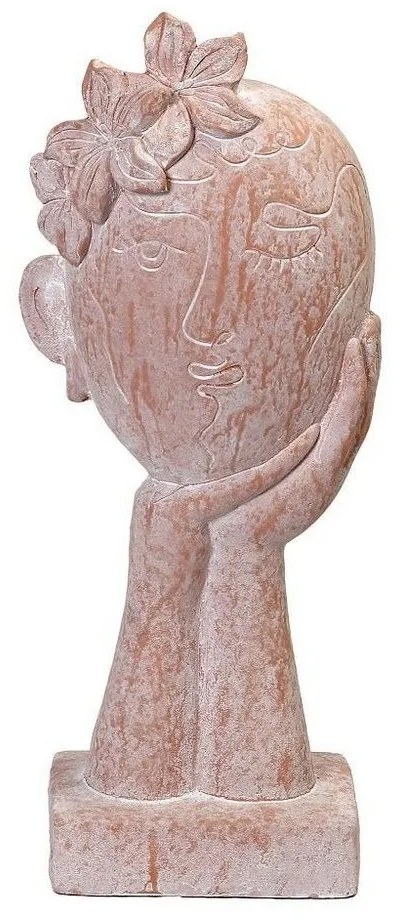 Διακοσμητική Φιγούρα Πρόσωπο KUN302 20x15x49cm Somon Espiel Magnesium