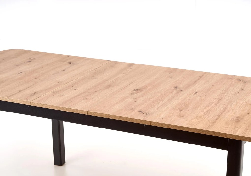 FLORIAN table artisan oak/black DIOMMI V-PL-FLORIAN-ST-ARTISAN/CZARNY