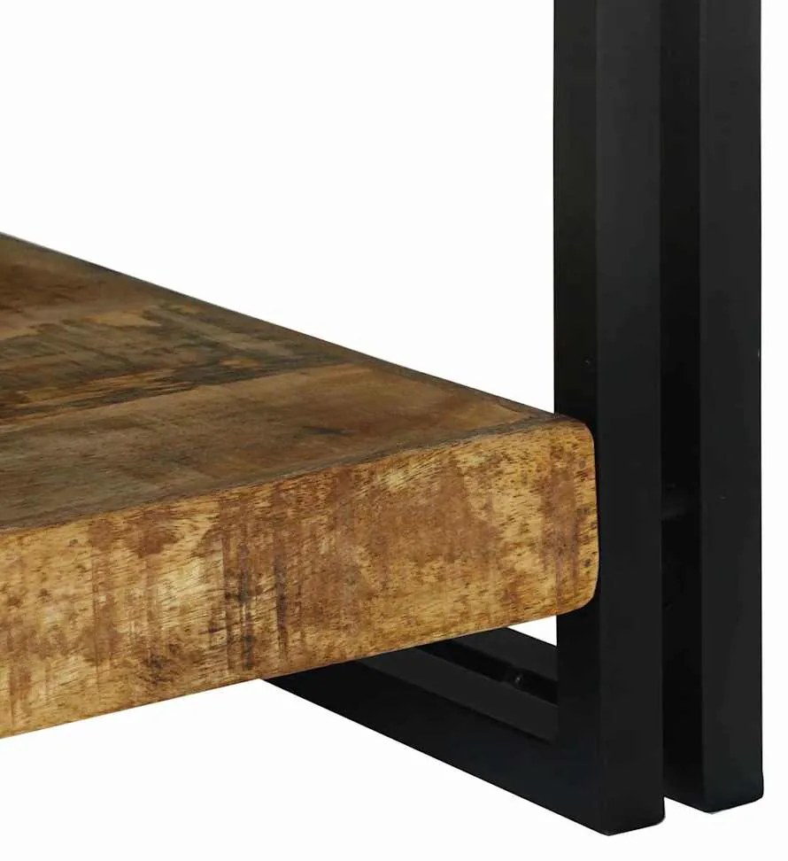 vidaXL Τραπεζάκι σαλονιού Καφέ 120 x 50 x 38 εκ Μασίφ ξύλο μάνγκο