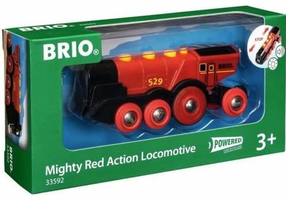 Τρένο Brio Powerful Red Stack Locomotive