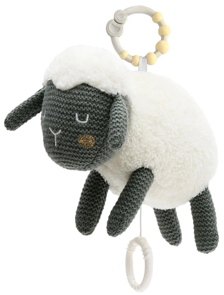 Κρεμαστό Λούτρινο Ζωάκι Με Ήχο 24εκ. Kikka Boo Sleepy Sheep