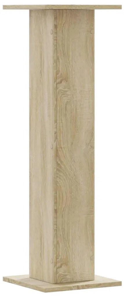 vidaXL Βάσεις Ηχείων 2 Τεμ. Sonoma Δρυς 30x30x95εκ. Επεξεργασμένο Ξύλο