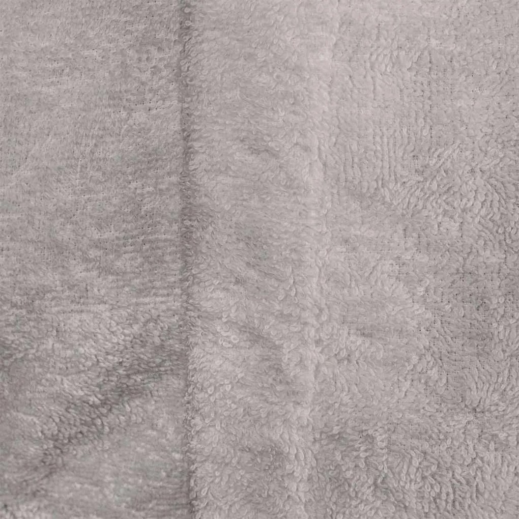 vidaXL Μπουρνούζι KINN Γκρι XXXL Βαμβάκι